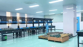 5-axis CNC machining center producing 316L sanitary valve bodies