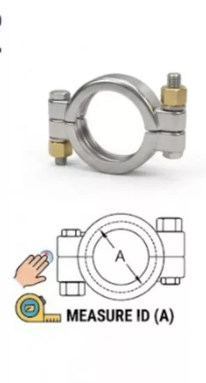 High Pressure Tri Clamp 13MHP